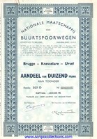 Nationale Maatschappij van Buurtspoorwegen: Brugge-Knesselare-Ursel