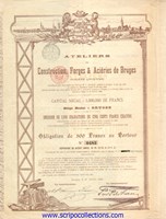 Ateliers de Construction, Forges & Aciéries de Bruges S.A.