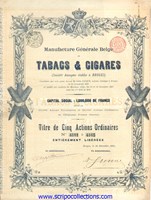 Manufacture Générale Belge de Tabacs & Cigares S.A.