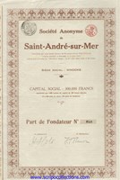 S.A. de Saint-André-sur-Mer