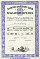 "Compagnie des Chemins de Fer Katanga-Dilolo-Leopoldville ""K.D.L."", Soc. Congolaise"