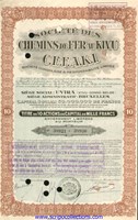 Société des Chemins de Fer au Kivu C.E.F.A.K.I., Soc. Congolaise