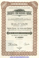 Société des Chemins de Fer Vicinaux du Congo, Soc. Congolaise
