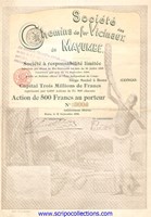 société des Chemins de fer Vicinaux du Mayumbe Soc.