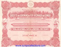 Société des Chemins de Fer Vicinaux du Congo, Soc. Congolaise