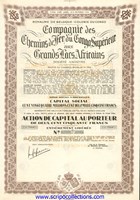 Compagnie des Chemins de Fer du Congo Supérieur aux Grands Lacs Africains