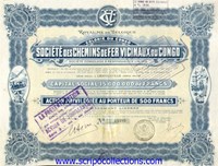 Société des Chemins de Fer Vicinaux du Congo, Soc. Congolaise