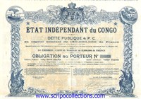 Etat Indépendant du Congo - Compagnie du Chemin de Fer du Bas-Congo au Katanga