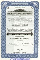 Société des Chemins de Fer Vicinaux du Congo, Soc. Congolaise