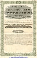 Société des Chemins de Fer Léopoldville Katanga Dilolo Soc. Cong.
