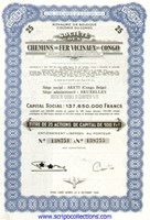 Société des Chemins de Fer Vicinaux du Congo, Soc. Congolaise