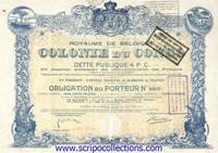 Colonie du Congo - Compagnie du Chemin de Fer du Bas-Congo au Katanga