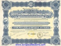 Société des Chemins de Fer Vicinaux du Congo, Soc. Congolaise