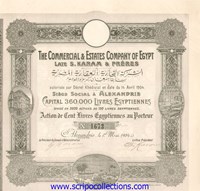 Commercial & Estates Co of Egypte Late S. Karam & Freres/ The