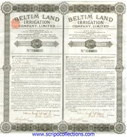 6% Beltim Land and Irrigation Co Ltd/ The