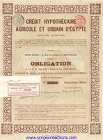 41/2% Credit Hypothécaire Agricole et Urbain d'Egypte (SA)