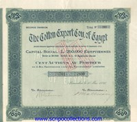 Cotton Export Coy. of Egypt SAE/ The