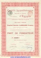 Credit hypothecaire Agricole et Urbain d'Egypte SA