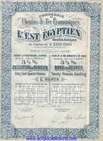 31/2% CdF Économiques de l'Est Egyptien SA/ Co des