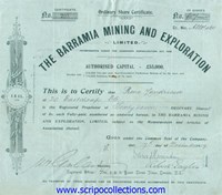 Barramia Mining and Exploration Ltd