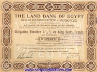 31/2% Land Bank of Egypt/ The