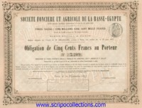 10% Foncière et Agricole de la Basse-Égypte Sa/ Soc