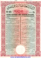 31/2% Crédit Hypothecaire Agricole d'Egypt