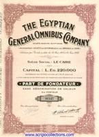 Egyptian General Omnibus Co/ The (fr:Soc des Automobiles et des O)