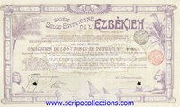 5% L'Ezbékieh SA/ Soc Belge- Egyptienne de