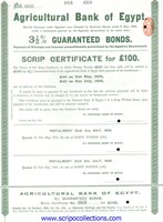 31/2% Script Agricultural Bank of Egypt SA