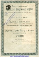 Agricole et Industrielle d'Egypte/ SA