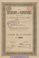 les Exploitants et Propriétaires Réunis pour Exploitations Minières dans le Nord de la Belgique S.A.