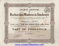S.A. de Recherches Minières de Stockroye