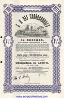 S.A. des Charbonnages de Ressaix, Leval, Péronnes, Sainte-Aldegonde et Genck