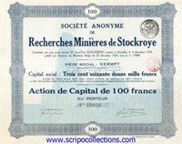 S.A. de Recherches Minières de Stockroye