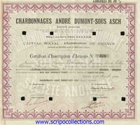 Charbonnages André Dumont-Sous Asch S.A.