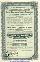 S.A. des Charbonnages de Ressaix, Leval, Péronnes, Sainte-Aldegonde et Genck