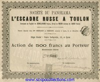 Soc. Du Panorama l'Escadre Russe à Toulon