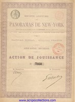 SA des Panoramas de New-York
