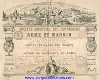 SA des Panoramas de Rome et Madrid