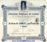 SA des Attractions Religieuses de Lourdes