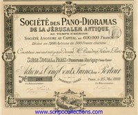 Soc. Des Pano-Dioramas de la Jérusalem Antique au temps d'Hérode