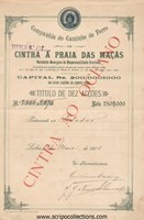 Co. do Caminho de Ferro de Cintra a Praia das Maças