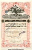 Co. Do Caminho de Ferro de Penafiel à Lixa e a entre os Rios