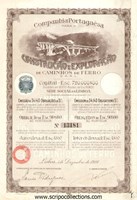 Co. Portugusa para a Construçao e Exploraçao de Caminhos de Ferro