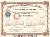 Co. Portugusa para a Construçao e Exploraçao de Caminhos de Ferro