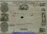 State of Ohio Canal Stock