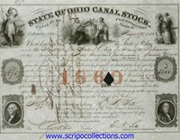State of Ohio Canal Stock