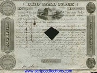State of Ohio Canal Stock