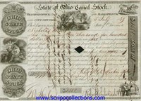 State of Ohio Canal Stock